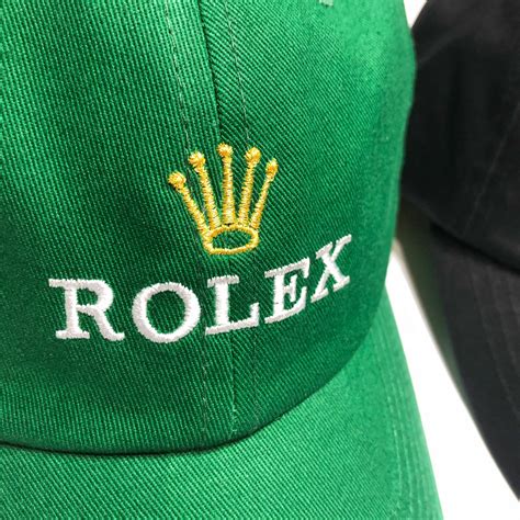 green rolex baseball cap|vintage Rolex shirt.